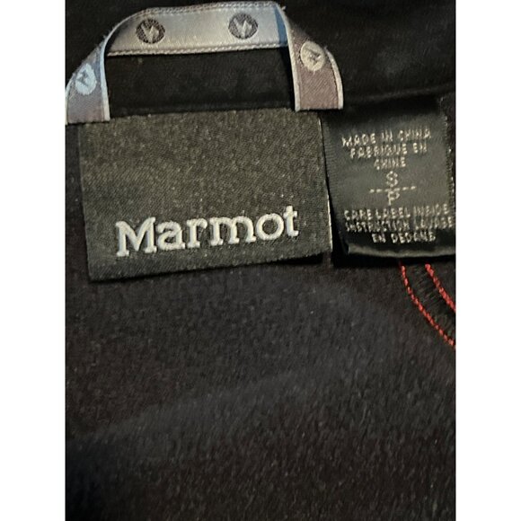 Marmot Men's Softshell Gravity Jacket Size Small Red Grey GORP Winter - Picture 2 of 7